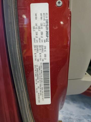 2A4RR5D16AR250566 - 2010 CHRYSLER TOWN & COU TOURING RED photo 13