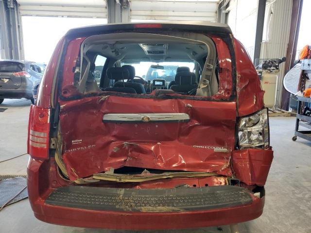 2A4RR5D16AR250566 - 2010 CHRYSLER TOWN & COU TOURING RED photo 6