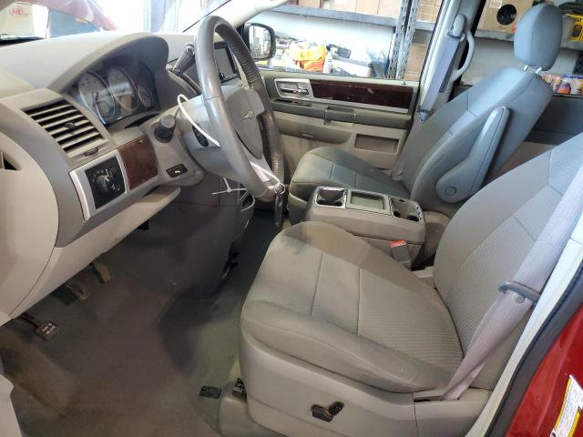 2A4RR5D16AR250566 - 2010 CHRYSLER TOWN & COU TOURING RED photo 7