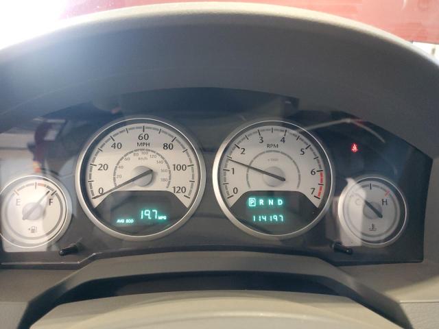 2A4RR5D16AR250566 - 2010 CHRYSLER TOWN & COU TOURING RED photo 9