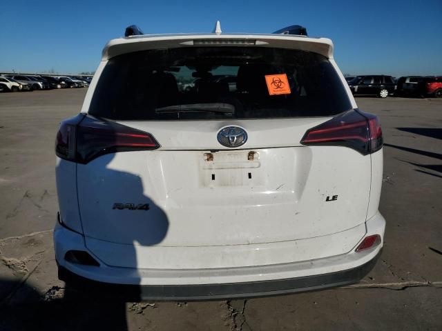 2T3ZFREV2JW439602 - 2018 TOYOTA RAV4 LE WHITE photo 6