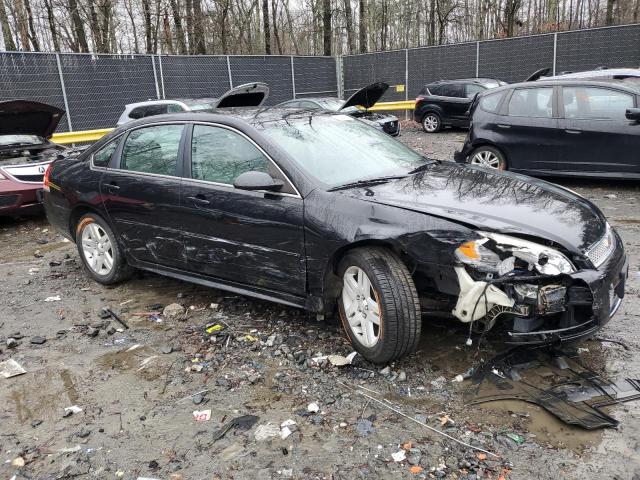 2G1WB5E30C1130866 - 2012 CHEVROLET IMPALA LT BLACK photo 4