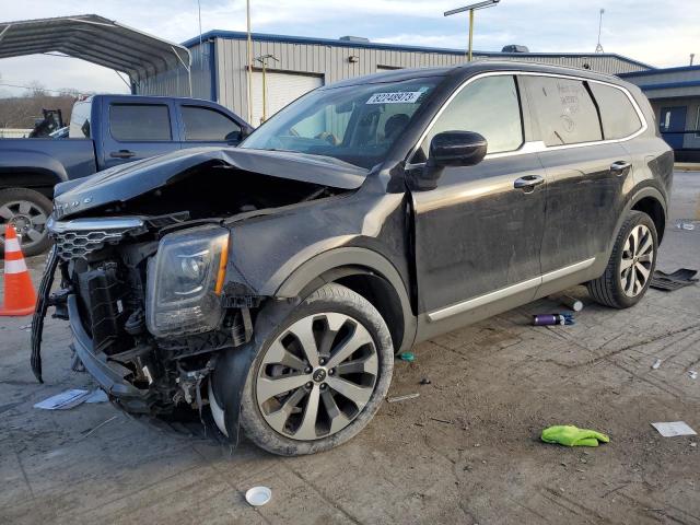 5XYP64HC4MG103120 - 2021 KIA TELLURIDE S BLACK photo 1