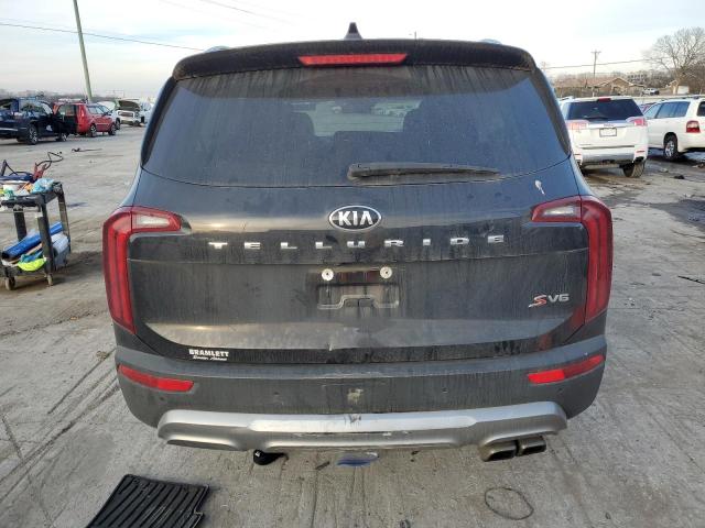 5XYP64HC4MG103120 - 2021 KIA TELLURIDE S BLACK photo 6