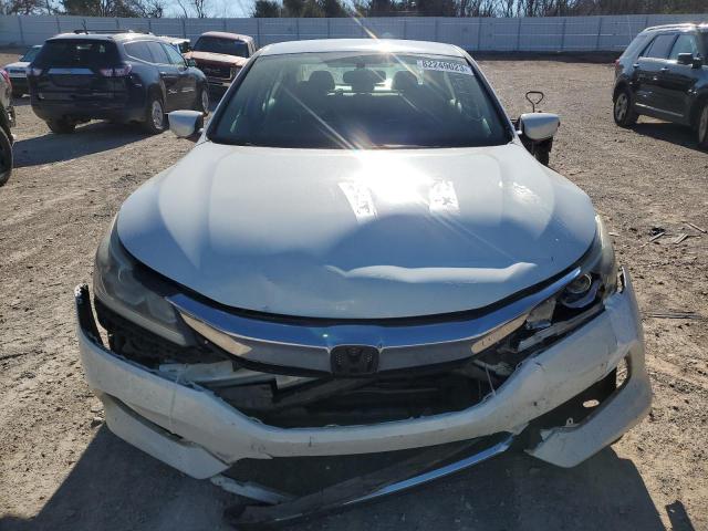 1HGCR2F37GA047791 - 2016 HONDA ACCORD LX WHITE photo 5