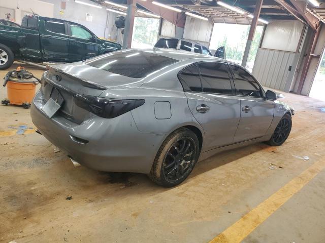 JN1BV7AR0FM416585 - 2015 INFINITI Q50 BASE GRAY photo 3