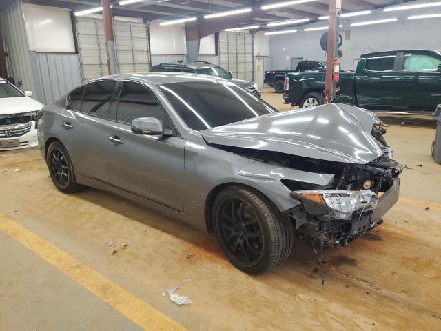 JN1BV7AR0FM416585 - 2015 INFINITI Q50 BASE GRAY photo 4