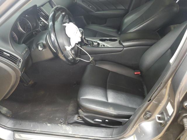 JN1BV7AR0FM416585 - 2015 INFINITI Q50 BASE GRAY photo 7
