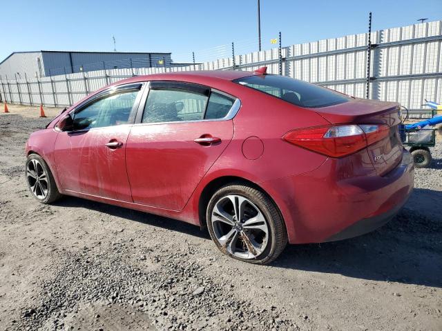 KNAFX4A86G5485661 - 2016 KIA FORTE EX RED photo 2