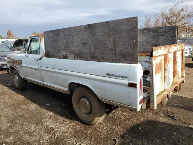 F25YRM20916 - 1971 FORD F-250 WHITE photo 2