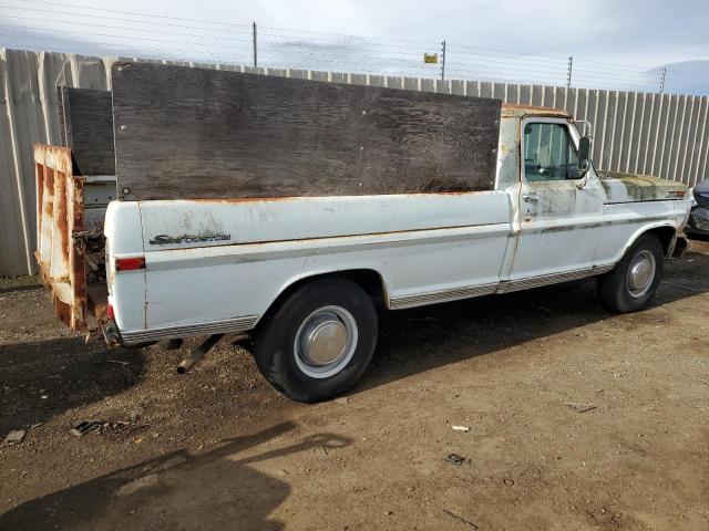 F25YRM20916 - 1971 FORD F-250 WHITE photo 3