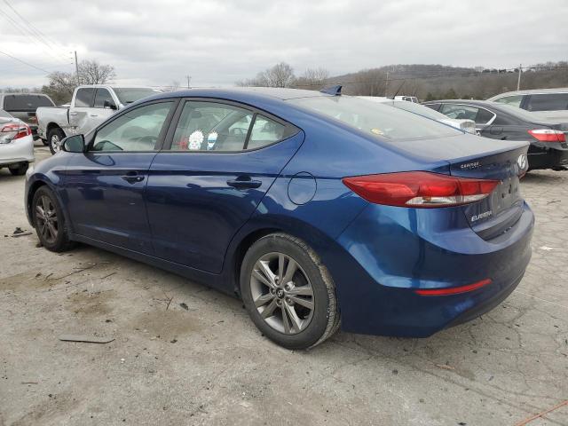 5NPD84LF3HH034434 - 2017 HYUNDAI ELANTRA SE BLUE photo 2