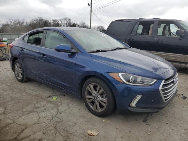 5NPD84LF3HH034434 - 2017 HYUNDAI ELANTRA SE BLUE photo 4