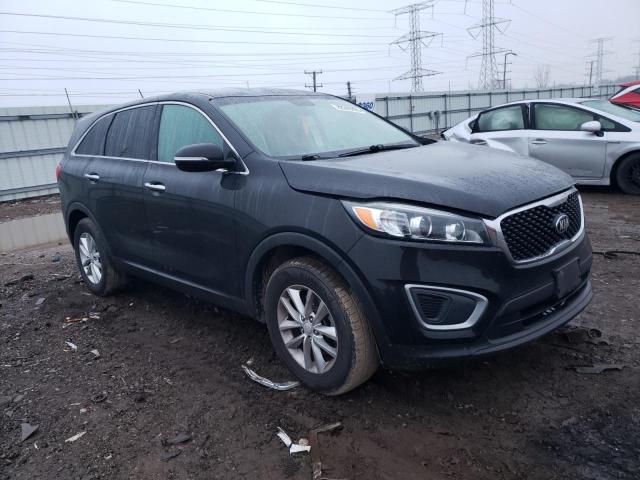 5XYPG4A30GG040481 - 2016 KIA SORENTO LX BLACK photo 4