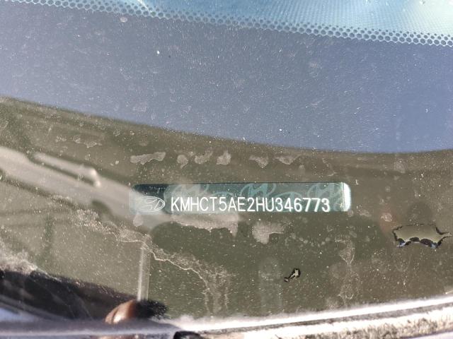 KMHCT5AE2HU346773 - 2017 HYUNDAI ACCENT SE Gri fotoğraf 12