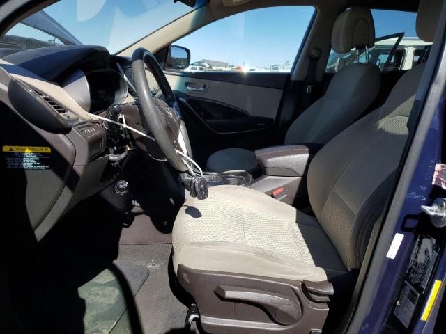 5XYZTDLB4HG465986 - 2017 HYUNDAI SANTA FE SPORT BLUE photo 7