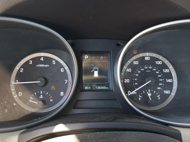 5XYZTDLB4HG465986 - 2017 HYUNDAI SANTA FE SPORT BLUE photo 9