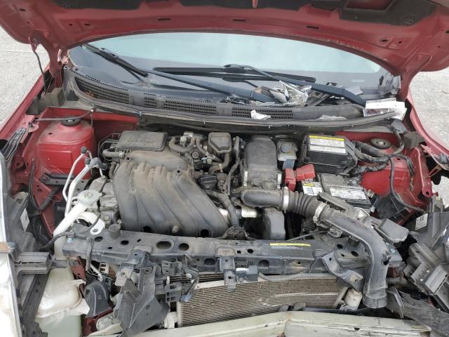 3N1CN7AP2KL808894 - 2019 NISSAN VERSA S 红色 照片 11