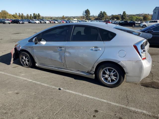 JTDKN3DU9C5417729 - 2012 TOYOTA PRIUS ვერცხლისფერი ფოტო 2