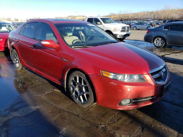 19UUA76517A016093 - 2007 ACURA TL TYPE S RED photo 4