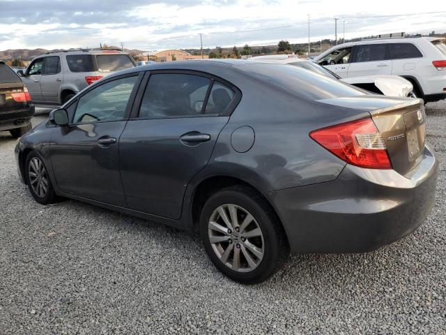 19XFB2F93CE366374 - 2012 HONDA CIVIC EXL ნაცრისფერი ფოტო 2