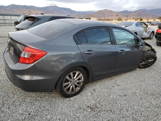 19XFB2F93CE366374 - 2012 HONDA CIVIC EXL ნაცრისფერი ფოტო 3