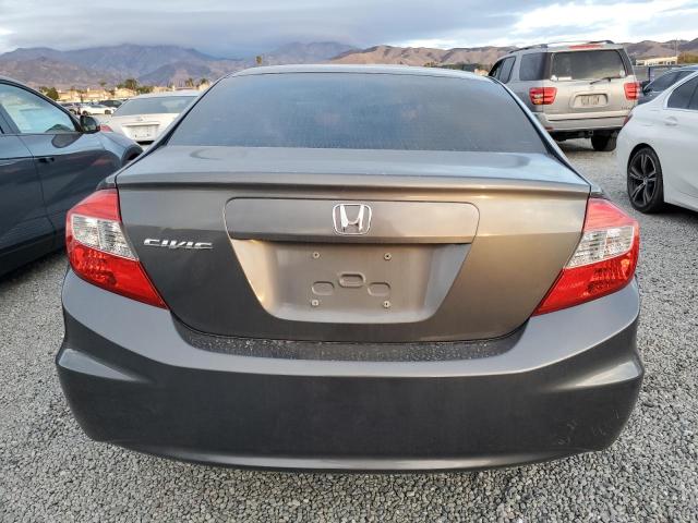 19XFB2F93CE366374 - 2012 HONDA CIVIC EXL ნაცრისფერი ფოტო 6