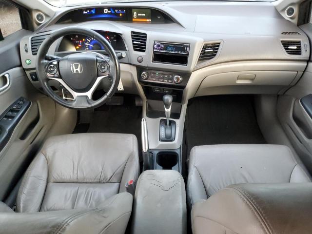19XFB2F93CE366374 - 2012 HONDA CIVIC EXL ნაცრისფერი ფოტო 8