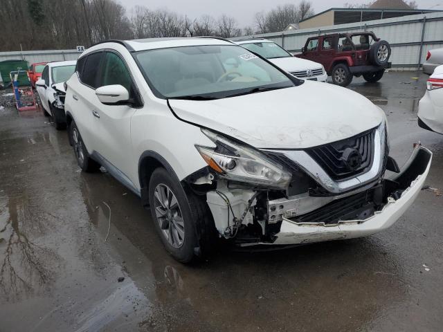 5N1AZ2MH8FN215445 - 2015 NISSAN MURANO S WHITE photo 4