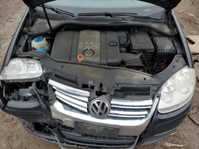 3VWEF71K97M182072 - 2007 VOLKSWAGEN JETTA WOLFSBURG BLACK photo 11