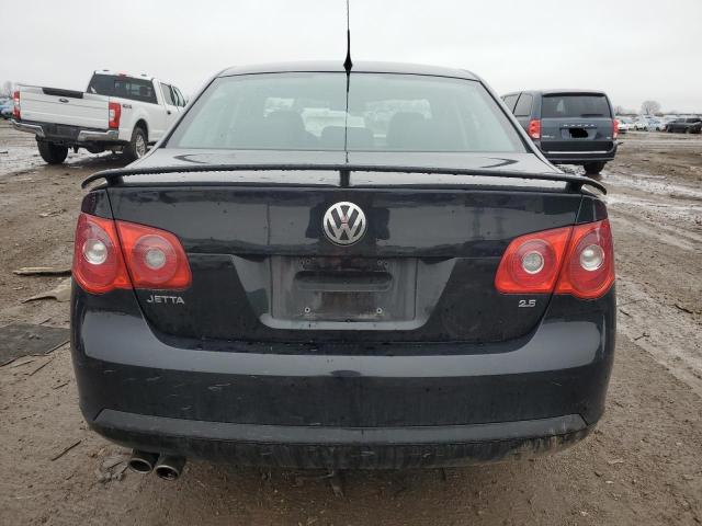 3VWEF71K97M182072 - 2007 VOLKSWAGEN JETTA WOLFSBURG BLACK photo 6