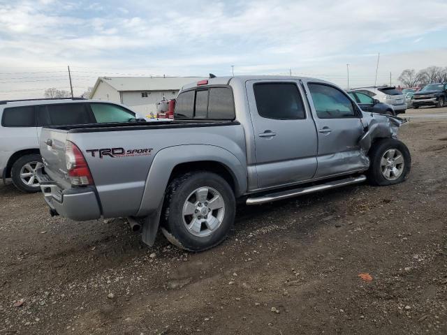 5TFJU4GN5FX070353 - 2015 TOYOTA TACOMA DOUBLE CAB PRERUNNER SILVER photo 3