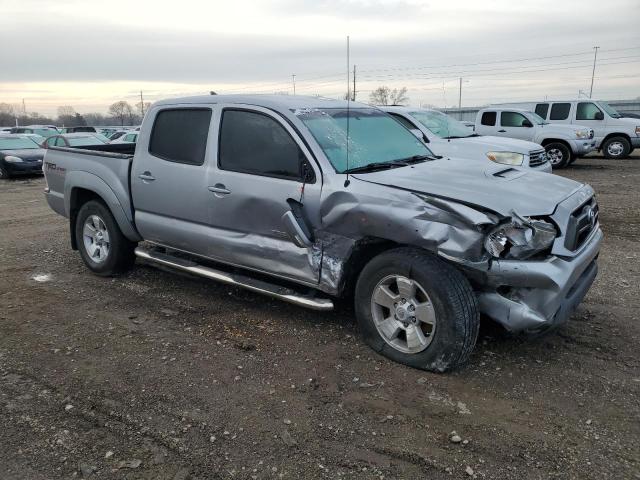 5TFJU4GN5FX070353 - 2015 TOYOTA TACOMA DOUBLE CAB PRERUNNER SILVER photo 4