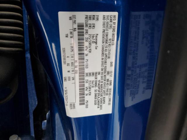 1FADP3F2XJL240914 - 2018 FORD FOCUS SE 蓝色 照片 12