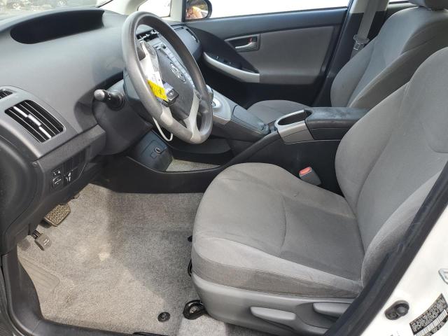 JTDKN3DU7E1775891 - 2014 TOYOTA PRIUS WHITE photo 7