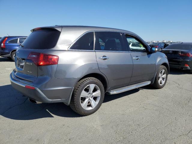 2HNYD2H6XBH520601 - 2011 ACURA MDX TECHNOLOGY GRAY photo 3