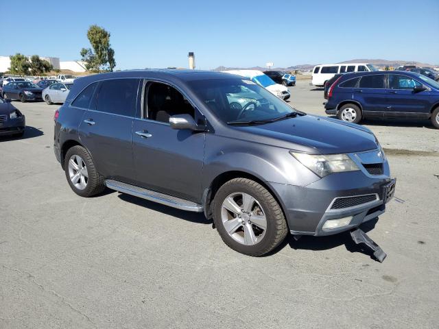 2HNYD2H6XBH520601 - 2011 ACURA MDX TECHNOLOGY GRAY photo 4
