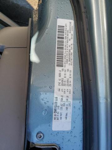 2A8HR54P68R736481 - 2008 CHRYSLER TOWN & COU TOURING TURQUOISE photo 14