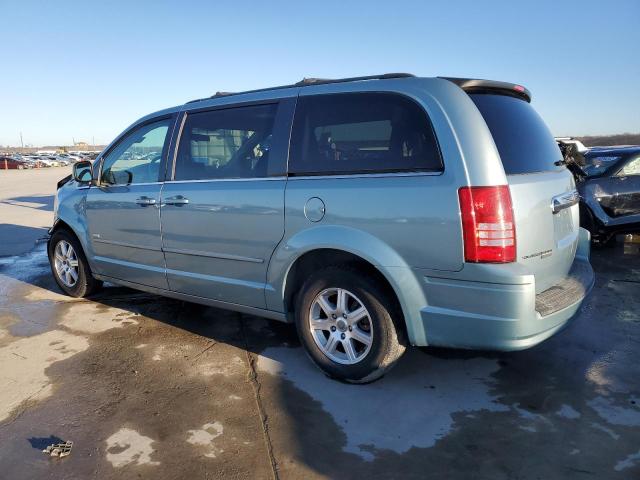 2A8HR54P68R736481 - 2008 CHRYSLER TOWN & COU TOURING TURQUOISE photo 2