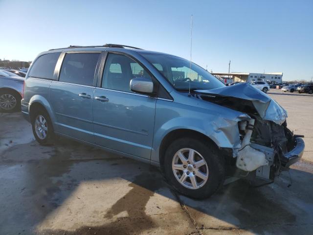 2A8HR54P68R736481 - 2008 CHRYSLER TOWN & COU TOURING TURQUOISE photo 4