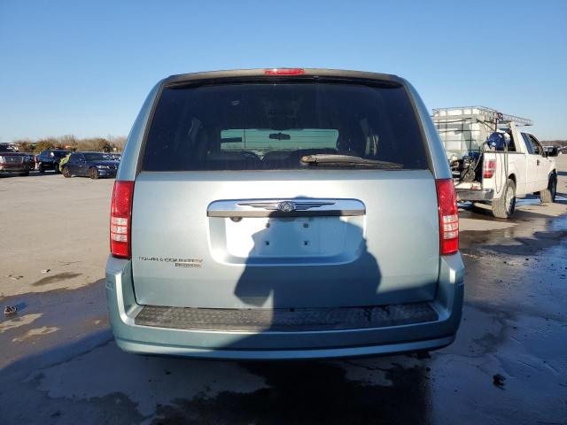2A8HR54P68R736481 - 2008 CHRYSLER TOWN & COU TOURING TURQUOISE photo 6