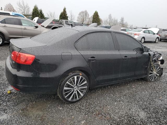 3VWD17AJ4EM440030 - 2014 VOLKSWAGEN JETTA SE BLACK photo 3