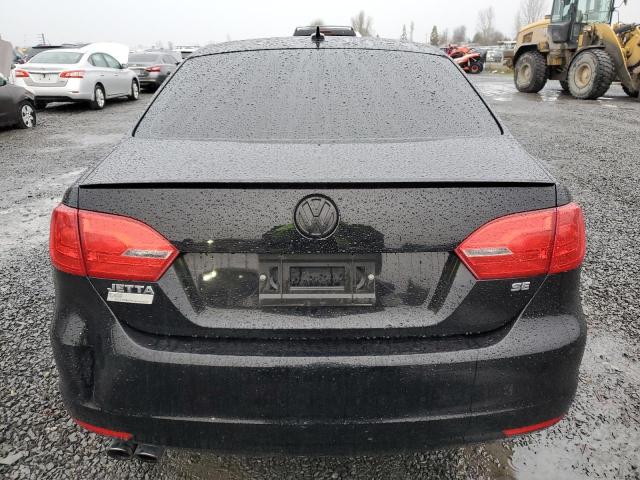 3VWD17AJ4EM440030 - 2014 VOLKSWAGEN JETTA SE BLACK photo 6