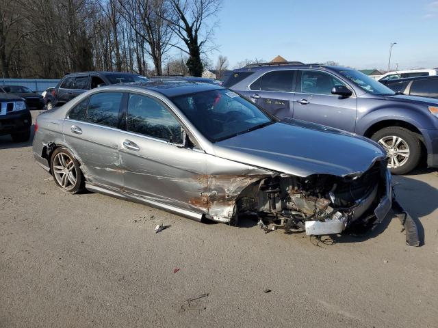 WDDGF4HB0ER304691 - 2014 MERCEDES-BENZ C 250 GRAY photo 4