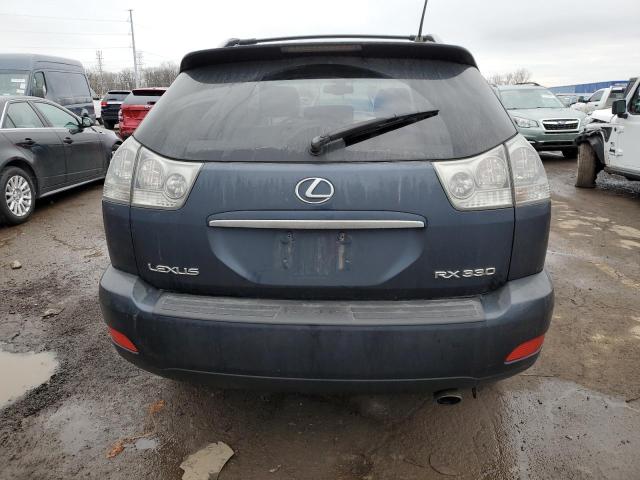 JTJHA31U260104515 - 2006 LEXUS RX 330 BLUE photo 6