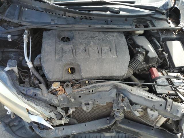 2T1BURHE3GC499586 - 2016 TOYOTA COROLLA L BLACK photo 11