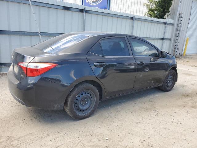 2T1BURHE3GC499586 - 2016 TOYOTA COROLLA L BLACK photo 3