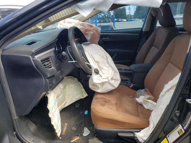 2T1BURHE3GC499586 - 2016 TOYOTA COROLLA L BLACK photo 7