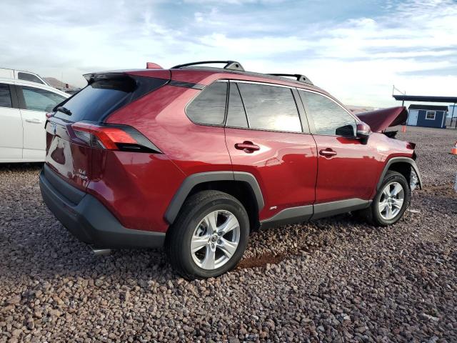 4T3RWRFV9MU015367 - 2021 TOYOTA RAV4 XLE RED photo 3