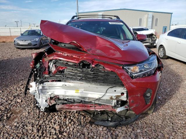 4T3RWRFV9MU015367 - 2021 TOYOTA RAV4 XLE RED photo 5